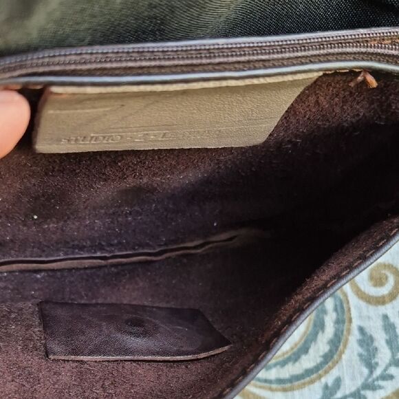 Studio Z Brown Leather Bag - Picture 7 of 10